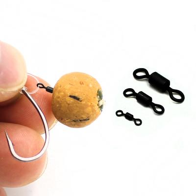 China Carp Rishing Rig Micro Swivels Rig Rolling Swivel for D-rig Ronnie Chod Running Rig Hooks for Boilies Carp Fishing Tackle for sale