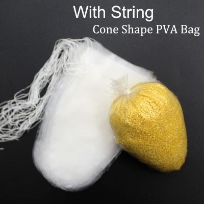 China PVA Fishing Water Soluble Bag with Taska PVA Pill Twine for Carp Coarse Boilie Bag Fishing Feeder Bag 084 088 for sale