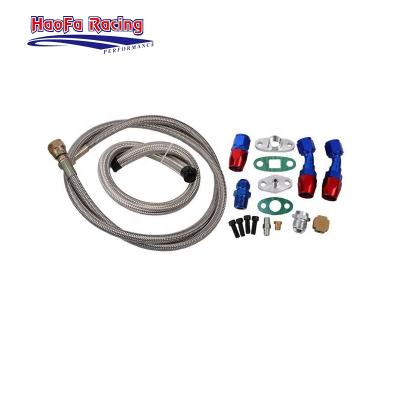 China For Car HaoFa Supra Racing Turbo Oil Drain Return Line Oil Feed Turbo Kit for sale