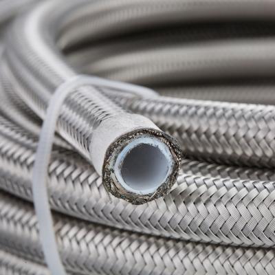 China Car Cooling System HaoFa Stainless Steel Braid PTFE Hose Oil Hose ONE HOSE for sale