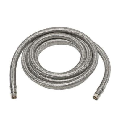 China Haofa Haofa 12inch 24inch AN4 Hose High Strength Stainless Steel PTFE Pressure Turbocharger Oil Drain Braided Hydraulic Return Line for sale