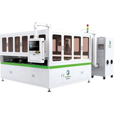 China Online Flying Laser Marking Machine For Solar Module PV Production Line Nameplate And Code Marking 2.5KW for sale