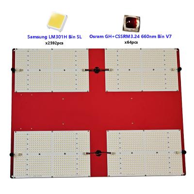 China Seed Starting Best Sell LED Grow Light Diablo QB648 board LM301H QB648 With 600W Driver for sale