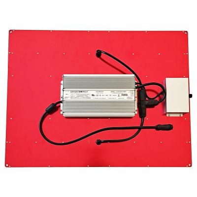 China Seed Starting High Efficiency LM301H LH351H Diablo QB648 650W LED Grow Light With Unlimited Cascading RJ45 Knob Dimmer for sale