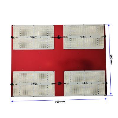 China Seed Starting New Design QB648V2 650Watt Led Grow Light Kit Light High Power For Indoor Greenhouse Plant for sale