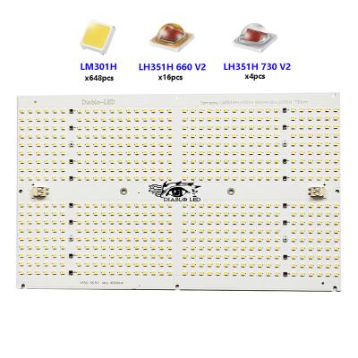 China Seed Starting Grow Light With Best Samsung Led LM301H EVO LH351H PCB Board for sale