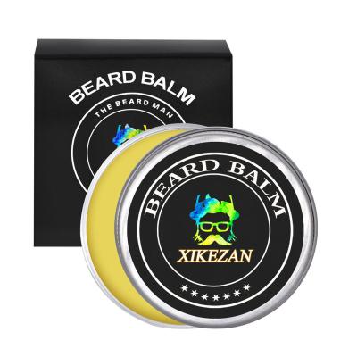 China Custom Private Logo Beard Butter Organic Beard Balm High Quality Regenerating Beard Balm For Men's Grooming for sale