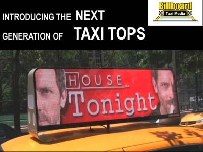 China 5 mm Pixel Pitch Taxi Top LED Display , Taxi Advertising Signs 3G / WIFI / USB Control for sale