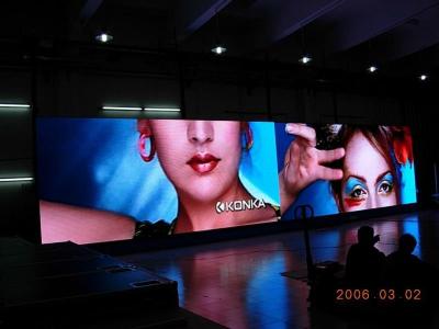 China Publicidad interior alto brillo led display para TV - Show en venta