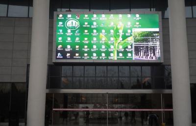 China video sync advertising P20 outdoor full color led display with Fixed installation for sale