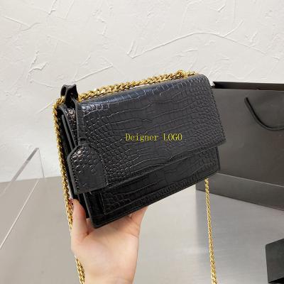 China Fashion Bag One Key Replica Crocodile Designer Ladies Leather Purses Handbags Luxury Handbag For Women for sale