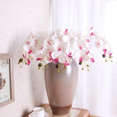 China Natural Touch Natural Touch Wedding Decoration Flowers Artificial Orchid Background Butterfly Flowers In Bulk for sale