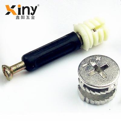 China For Furniture Connecting Furniture Hardware Screw Connector Minifix Cam Bolt Fittings for sale