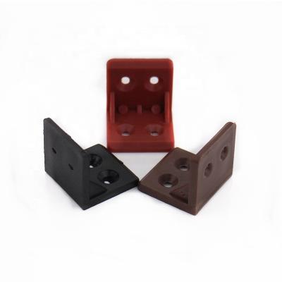 China Modern Plastic Corner Bracket For Wall Wood Cabinet Hidden Floating Shelf Bracket for sale