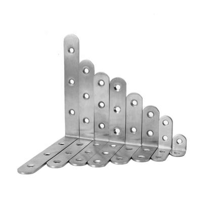 China For Furniture Connecting 90 Degree Angle Galvanized L Shaped Metal Shelf Brackets for sale