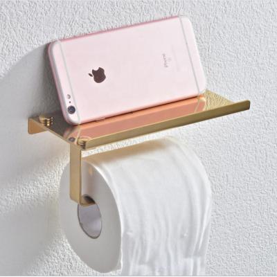 China Modern Wholesale Bathroom Wall Mount Eco - Friendly Recessed Toilet Paper Holder With Storage for sale