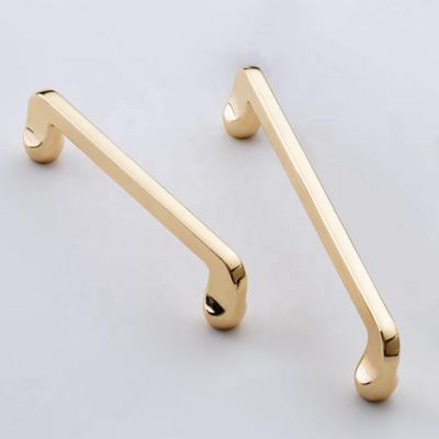 China Home Decorations Gold Furniture Drawer Sideboard Zinc Alloy Door Handles and Knobs for sale