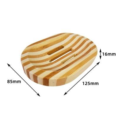 China Modern Simple Bamboo Box Sanitary Bamboo and Wooden Box Dreamy Wooden Travel Gear Soap Portable Soap Box for sale