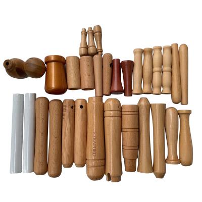 China Modern Custom Cheap High Quality Solid Wood Handle Furniture Door Handle Decoration for sale