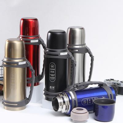 China 2019 Logo Water Bottles PORTABLE Custom Wide Mouth Vacuum Flask 18oz/24oz/32oz/40oz Insulated Stainless Steel Water Bottle With Lid for sale