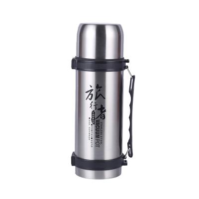 China PORTABLE Outdoor Vacuum Insulation Stainless Steel Water Bottle Sports Insulation Travel Potty With Handle for sale