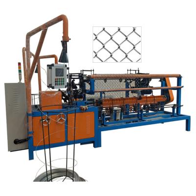 China Hotels CNC Automatic Chain Link Fence Wire Mesh Making Machine for sale