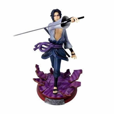 China Cartoon Toy Anime Action Figures 28.5CM GK Anime Uchiha Sasuke Action Number PVC Figures Collectible Model Toys for sale