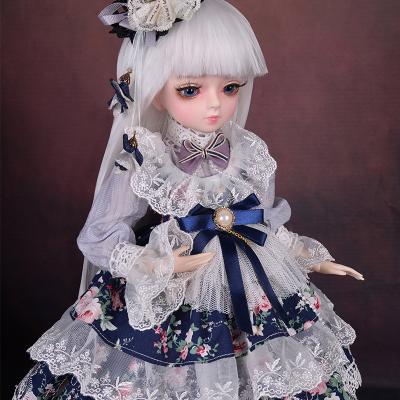 China Girl Wedding Gift Doll Adjustable Action Number 45cm Modeling Clothes Hair Shoes Cover Storage Room Desktop Decoration Interactive Model for sale