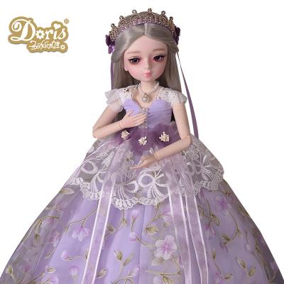 China DORIS 1/4 BJD 45cm KILIG BJD 18 ball shape joints body makeup girl gift s collection interactive toys wholesale for sale