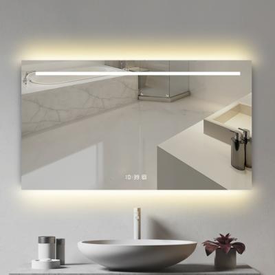 China Illuminated High Quality Modern LED Bathroom Mirror With Led Light Make Up Bathroom LED Mirror for sale