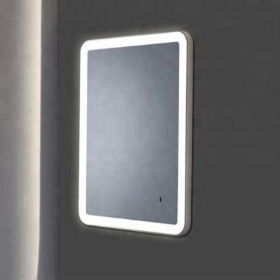 China Hotel lighted bathroom backlit anti-explosion led mirror led aluminum waterproof anti-fog mirror for sale