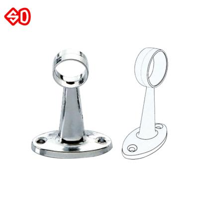 China Shiny And Shinny Plating Industrial Closet Metal Zinc Pipe Shelf Bracket for sale