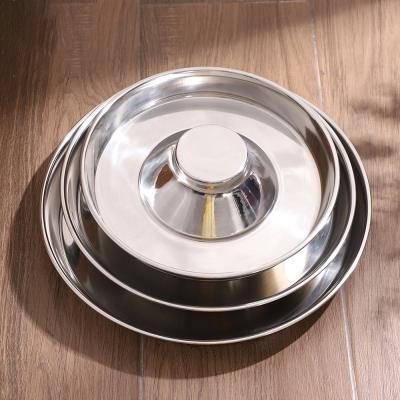 China Sustainable Double Wall Stainless Steel Pet Feeder Bowl Slow Feeder Dog Bowl for sale