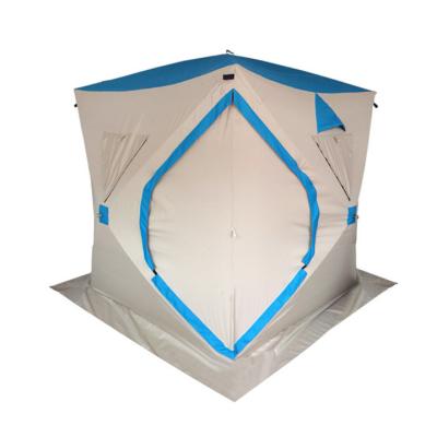 China Revo Hot Sale Ice Cube Outdoor Fishing Winter Fishing Outdoor Tent Camping Ice Fishing Tent for sale