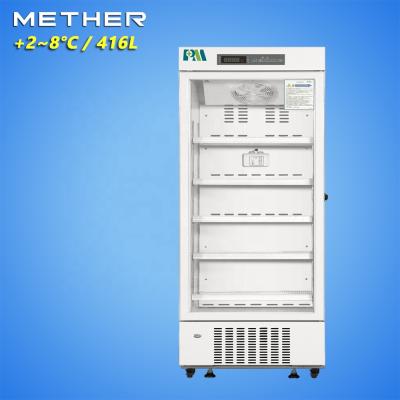 China P.M. 416L Pharmacy Refrigerator Vaccine Medical Refrigerator MPC-5V416 +2~8C Promed Mether 800*552*1940mm for sale