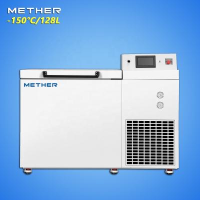 China Mether -150 Degree Freezer Medical Laboratory Cryogenic Vaccine Storage 128 Liters Factory Price MDF-150H128 128L for sale