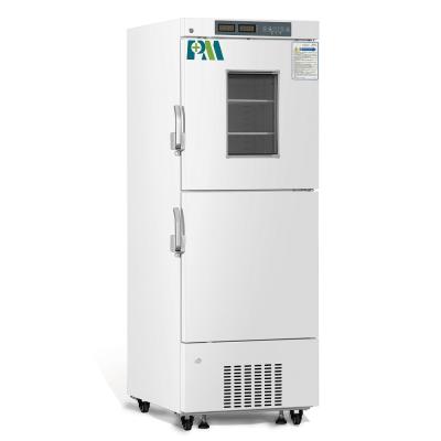 China Mether 368 liters medical vaccine deep freezer refrigerator 2 8 and under -40 degree combined MDF-40V368RF 368L for sale