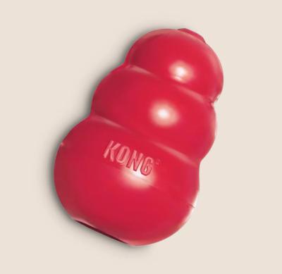 China Dogs KONG - Classic Dog Toy, Durable Natural Rubber- Fun to Chew, Chase and Fetch - for Dogs for sale