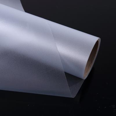 China High Quality Thicker Self Adhesive Frosted Self Adhesive Smart Glass Film Hotel Office Glass Film Window Film S000 for sale