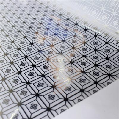 China Self Adhesive Laser Printing Window Film for sale