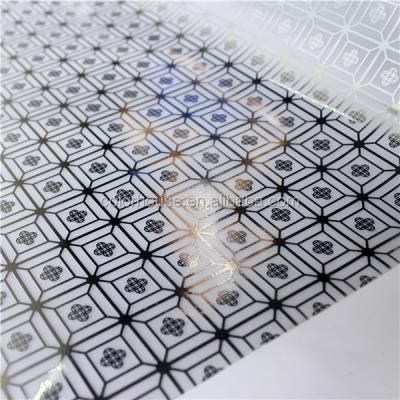 China Window Glass Film Simulation Water Wave Window Film Self Adhesive Decorative Adhesive PVC Color Laser Printed Bedroom Good 3 Years for sale