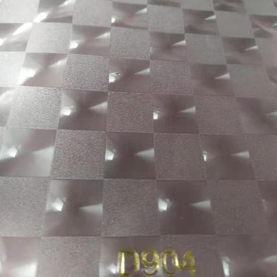 China Self Adhesive 3D Embossed Transparent PVC Self Adhesive Film Privacy Window Sticker Glass Stickers D904 for sale