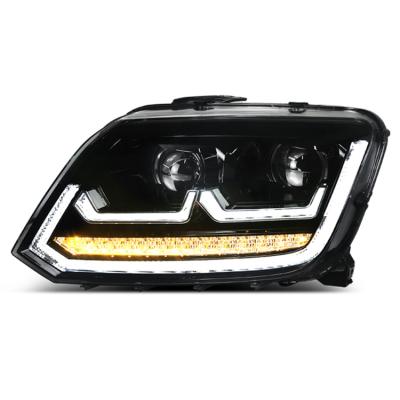 China ABS Plastic Car Led Head Light Front Light Plug and Play Headlight For Volkswagen Amarok Pickup 2011-2019 Head Lamp Upgrade for sale