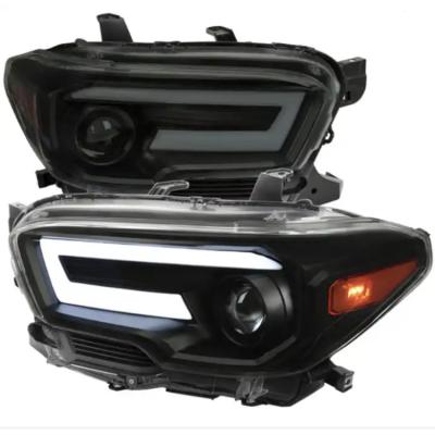 China ABS Plastic+led Auto lighting system LED Car Headlights For Toyota Tacoma 2016-2022 Head light refit for sale