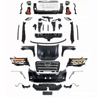 China Abs+LED+ iron car bodykit facelift upgrade 2022 pliceman body kit for Land Cruiser Prado lc150 fj150 2010-2021 conversion 2022 for sale