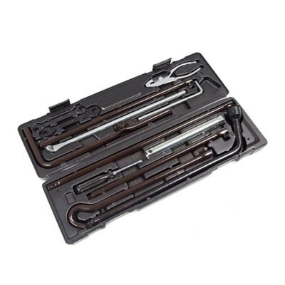 China ABS Plastic+iron Hot Sale Car Special On-board Emergency Toolbox For Toyota Lx570 Land Cruiser Lc200 Repair Tool Box for sale