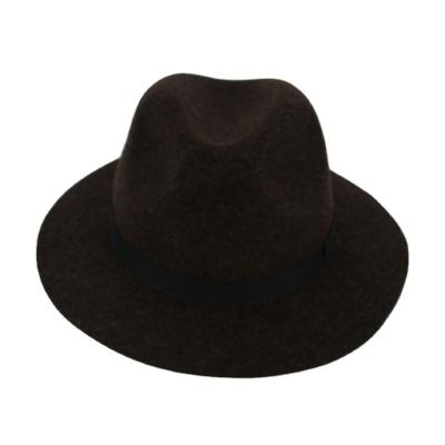 China 100% wool fashion hat china design winter wool hat australian warm fashion wholesale unisex felt hat for sale