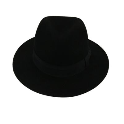 China new design 100% wool australian hat fashion 100% wool felt hat stylish cowboy For The Outdoors for sale