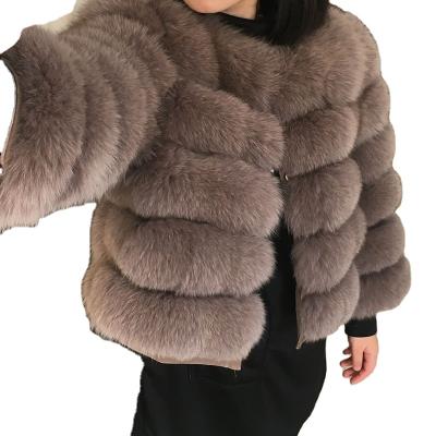 China free shipping natural real fox fur vest jacket fashion silm Anti-wrinkle natural fur CoatWomen Outwear winter real fox fur vest coat for sale