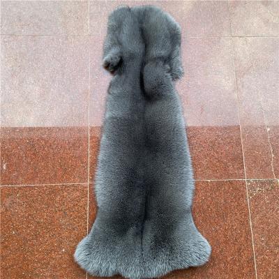 China Customizablethe real luxury fox fur is used to make fur coat decorations ornaments red fox fur for sale